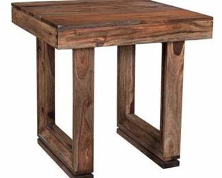111 - Coast to Coast Brownstone End Table 26 x 26 x 26
