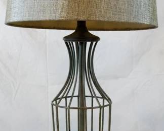 582 - Lamp - 34" Tall You are buying a used as-is electric/electronic item. We do not guarantee all components are present, and if it is not expressly stated, it is untested.