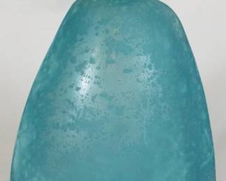 1085 - Blue Glass Bottle 21"