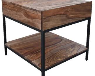 88 - Coast to Coast 1 Drawer End Table 24 x 22 x 24