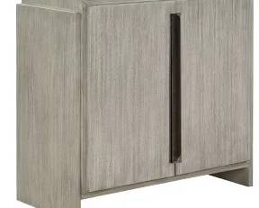 55 - Merino Grey 2 Door Cabinet 34 x 38 x 18