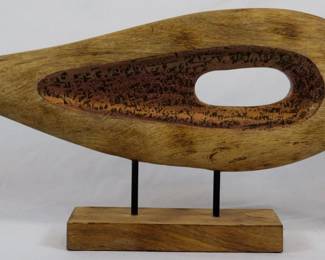 1000 - Wooden Decorative Sculpture 12"