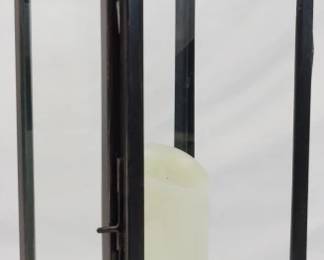 681 - Lantern w / Candle - 23" Tall