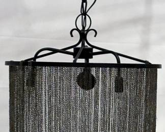 1129 - Hanging Light Fixture 22 x 20