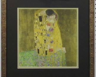 9024 - THE KISS GICLEE BY GUSTAV KLIMIT 22 X 22