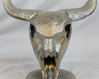 843 - Bull Skull Figure 9 x 10