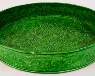699 - Green Tray - 3" x 14"