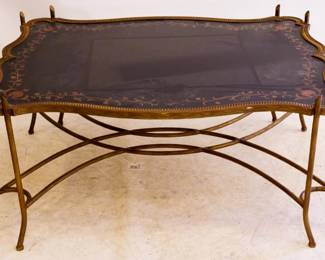 750 - Jonathan Charles Coffee Table - 21" x 48" x 36"