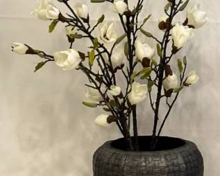 1282 - Vase w/ Branches 63"