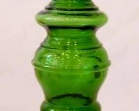 777 - Glass Candlestick - 11" x 12" x 12"