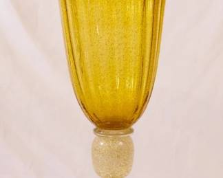 808 - Amber Vase - 22" x 13"