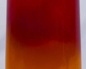 965 - Red and Orange Vase 16"