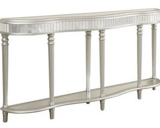 1288 - Coast to Coast Glam Mirrored Sofa Table 35 x 71 x 12