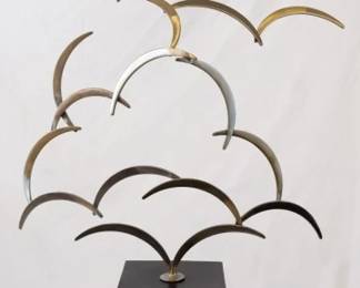 823 - Birds Sculpture - 38" Tall