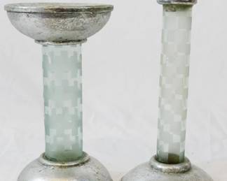 803 - 2 Candle Prickets - 12" Tall