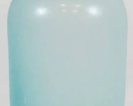 1082 - Blue Bottle Vase 15"