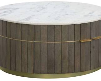 45 - Coast to Coast Cameron Park 4 Door Cocktail Table 15 x 34