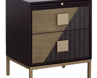 1300 - Treasure Trove Accents End Table Pull out shelf, 2 drawer 24x16x20