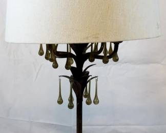 546 - Lamp - 28" Tall You are buying a used as-is electric/electronic item. We do not guarantee all components are present, and if it is not expressly stated, it is untested.