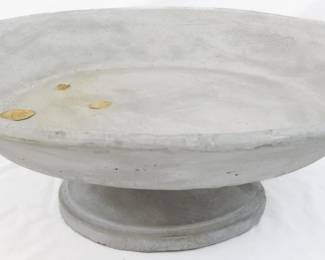 674 - Stone Decorative Bowl - 7" x 19"