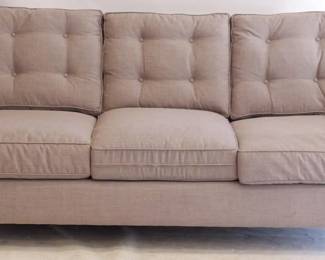 764 - Coast to Coast Tuft Back Upholstery Sofa 36" x 84" x 27"