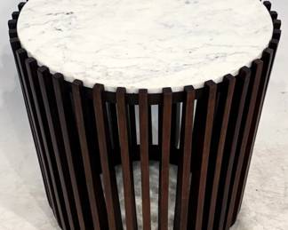 1314 - Coast to Coast Marble Top Table 22x24"