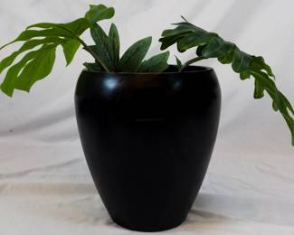 837 - Vase w/ Faux Greenery 10x8"