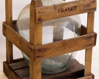 748 - Wine Bottle in Crate - 24" x 16" x 16"