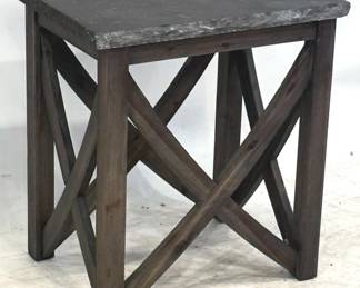 1295 - Coast to Coast Marlboro End Table 25x16x22 Granite Top