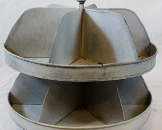 596 - Metal Caddy - 14" Tall