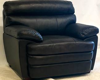 1264 - Leather Italia Leather Chair 36x44x32