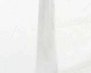 641 - Glass Candlestick- 25" Tall