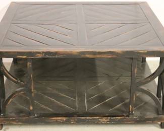 136 - Alden Parkes Diamond cocktail table 19 x 40 x 40