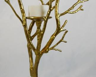 1002 - Tree Branch Candlestand 24"