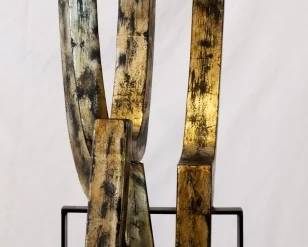 810 - Abstract Sculpture 33.5 x 12 x 7