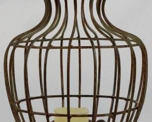 1021 - Metal Wire Candleholder 20"