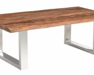106 - Coast to Coast Brownstone Cocktail Table 18 x 54 x 29