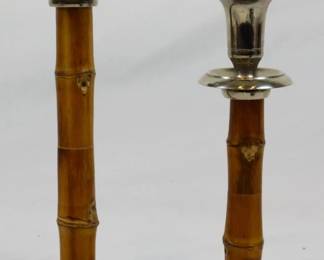 989 - 2 Candlestands 10.5"