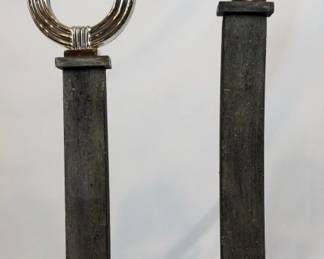 955 - 2 Candlestands 27"