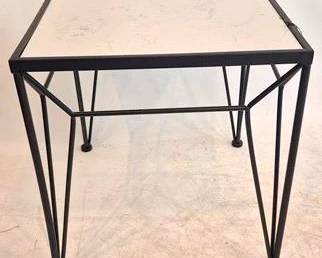 2097 - Three Hands Marble Top Table 20 x 18 x 18