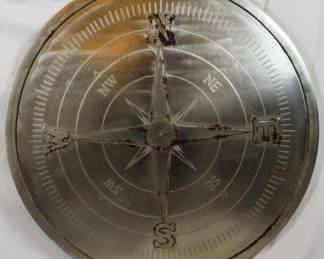 1051 - Compass Wall Art 23"