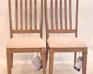1233 - Pair Ashley Signature Dining Chairs 42 x 19 x 18