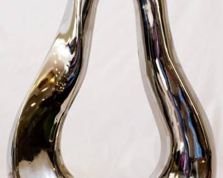 815 - Large Pear Sculpture - 22" Tall