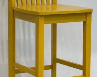 1221 - Powell Barstool 44x17x18 Seat Height: 29"