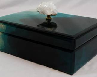 849 - Decorative Box 3.5x9.5x7