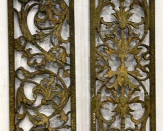 1103 - Pr Wall Panel Carvings 56x13