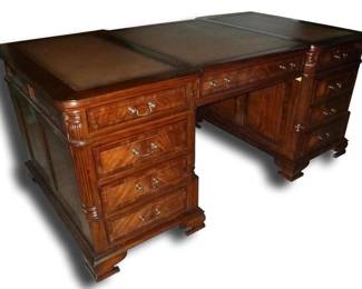 2080 - B G Industries 3 Part Partner's Desk 31 x 71 x 39