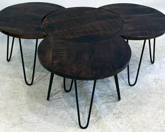 1247 - Coast to Coast 4pc Coffee Table Group 18x48 overall