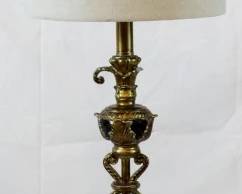 585 - Lamp - 36" Tall You are buying a used as-is electric/electronic item. We do not guarantee all components are present, and if it is not expressly stated, it is untested.