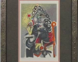 9020 - LA CAVALIER LTD ED GICLEE BY PABLO PICASSO 15.75 X 20.5